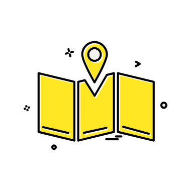 Navigasyon simge tasarlamak vektör