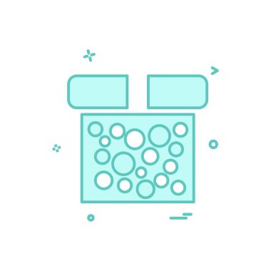 Giftbox simge tasarlamak vektör