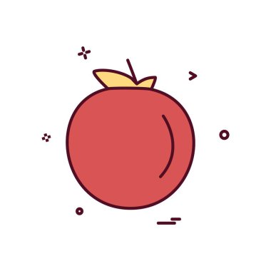 Gıda simge tasarlamak vektör