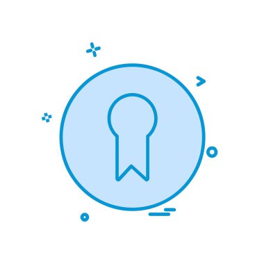 Etiketi simgesi tasarım, renkli vektör çizim