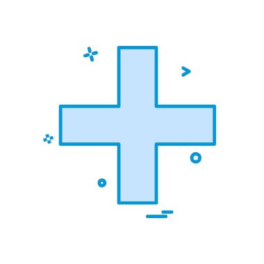 Matematik işaretleri simge tasarlamak vektör