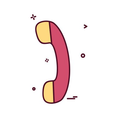 Arama simgesi tasarım, renkli vektör çizim