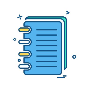 Dosya simgesi tasarım vektörü 