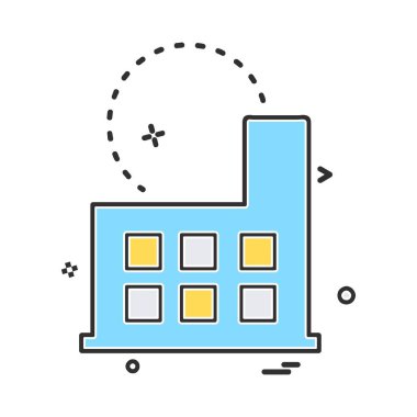 Emlak simge tasarlamak vektör