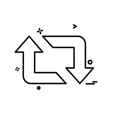 Simge tasarım vektörünü tazele