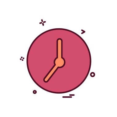 Kilit simgesi tasarım, vektör çizim