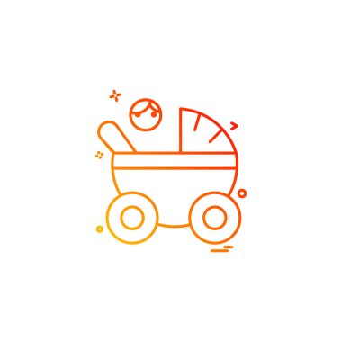 Param simge tasarlamak vektör 