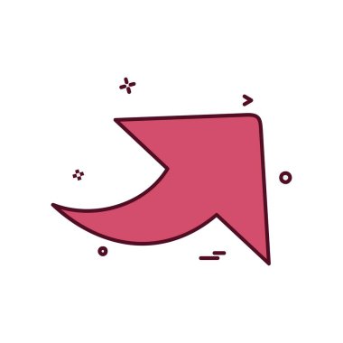 Sağ simge tasarlamak vektör