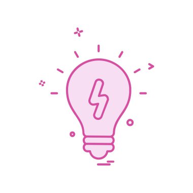 Fikir simge tasarlamak vektör