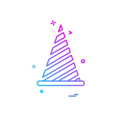 Koni simge tasarlamak vektör 