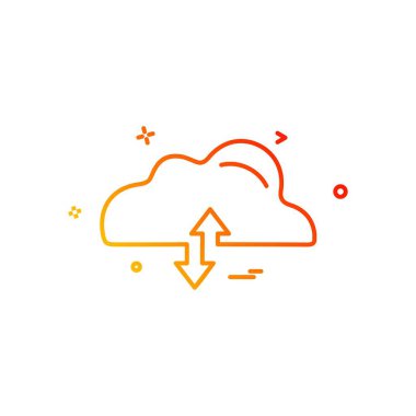 Simgesi tasarım, renkli vektör çizim indir