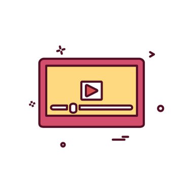 Web yerleşim simgesi tasarım vektörü