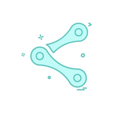 Simge tasarım vektörünü paylaş