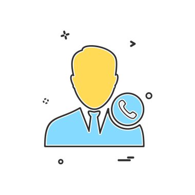 Online erkek simge tasarlamak vektör