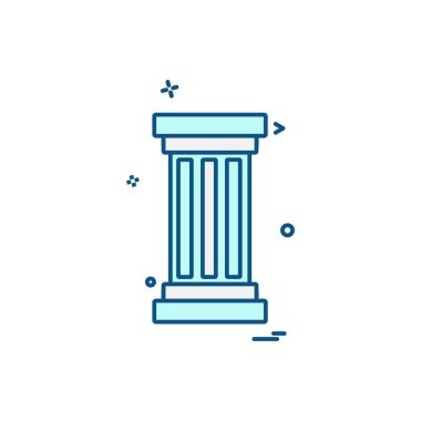 Okul simgesi tasarım vektörü 