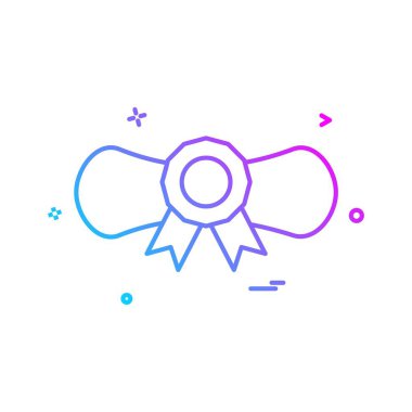 Awward sertifika simge vektör tasarımı