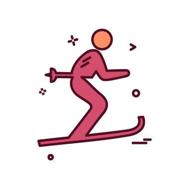 Spor simge tasarlamak vektör 