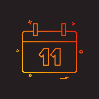 takvim tarihi ikon vektör tasarımı