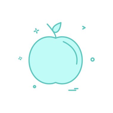 elma okulu simgesi tasarım vektörü