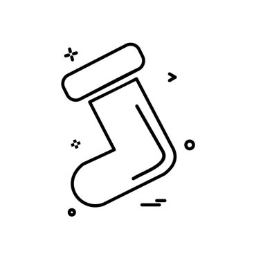 Çorap simge tasarlamak vektör 