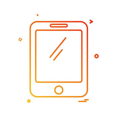 Akıllı simge tasarlamak vektör