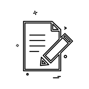 Metin simge tasarlamak vektör 