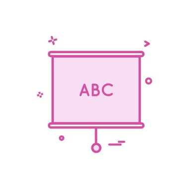 grafik diagrame office simge vektör tasarımı