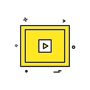 Web yerleşim simgesi tasarım vektörü