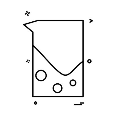 beher sürahi ikonu tasarım vektörü 