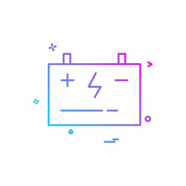 Araba atölyesi simge tasarım vektörü 