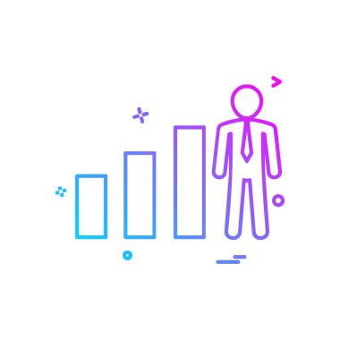 Grafik simge vektör beyaz arka plan üzerinde