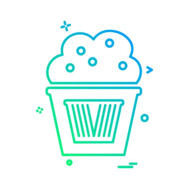 Piknik simgesi tasarım vektörü 