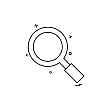 Arama simge tasarlamak vektör