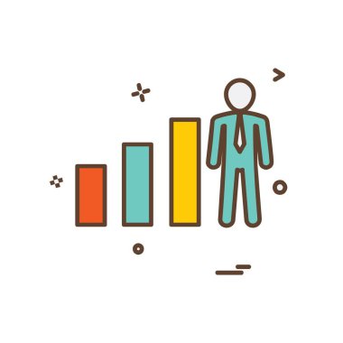 Grafik simge vektör beyaz arka plan üzerinde