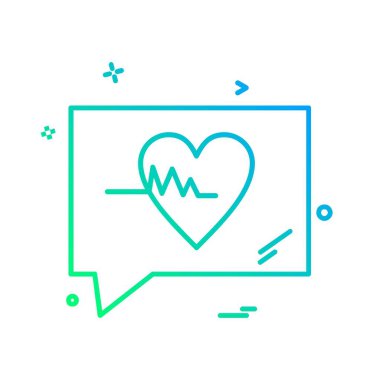 İleti simge tasarlamak vektör