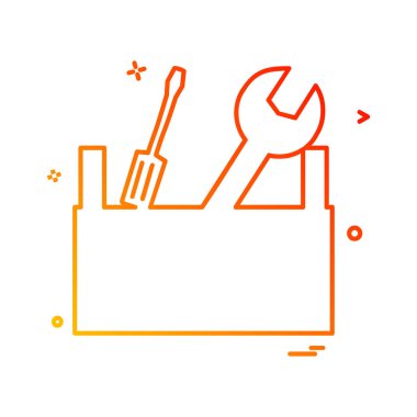 Donanım simgesi tasarım, vektör çizim araçları