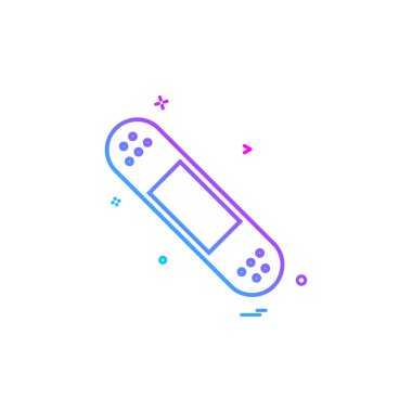 Tıbbi simge tasarım, renkli vektör çizim