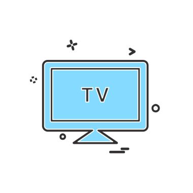 Bilgisayar simgesi tasarım vektörü