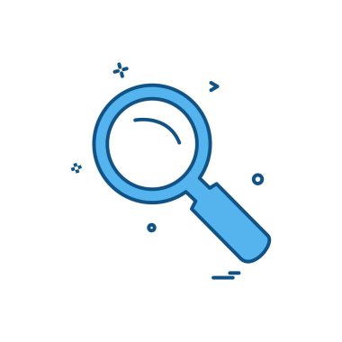 Arama simge tasarlamak vektör