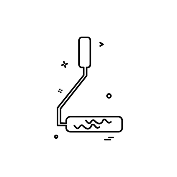 Hardware Werkzeug Icon Design Bunte Vektorillustration — Stockvektor