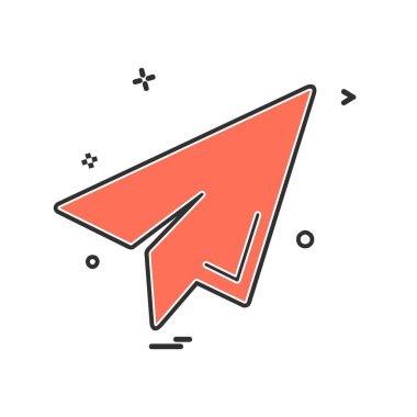 Simge tasarım vektörünü gönder