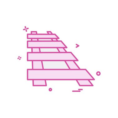 Tren simge tasarlamak vektör