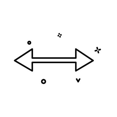 İki yönlü simge tasarlamak vektör