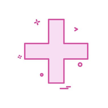 Matematik işaretleri simge tasarlamak vektör