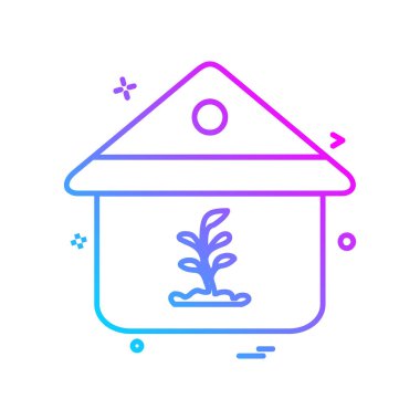 Hava simgesi tasarım vektörü