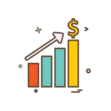 Grafik simge vektör beyaz arka plan üzerinde