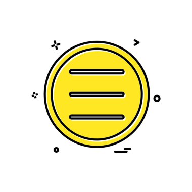 Kullanıcı arayüzü düğmesi simge tasarım vektörü