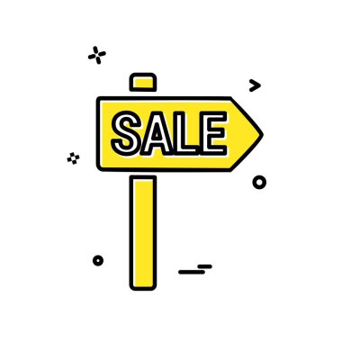 Satılık Pansiyon simge tasarlamak vektör