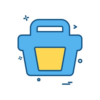 Alışveriş simge tasarlamak vektör 