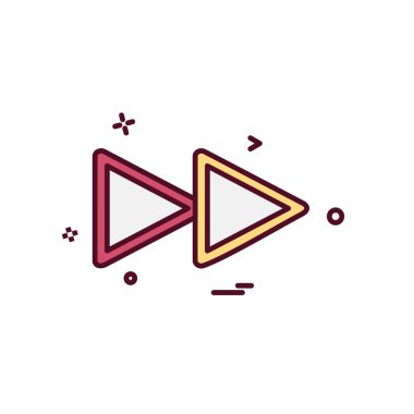 Ortam düğmeleri dizayn vektörü